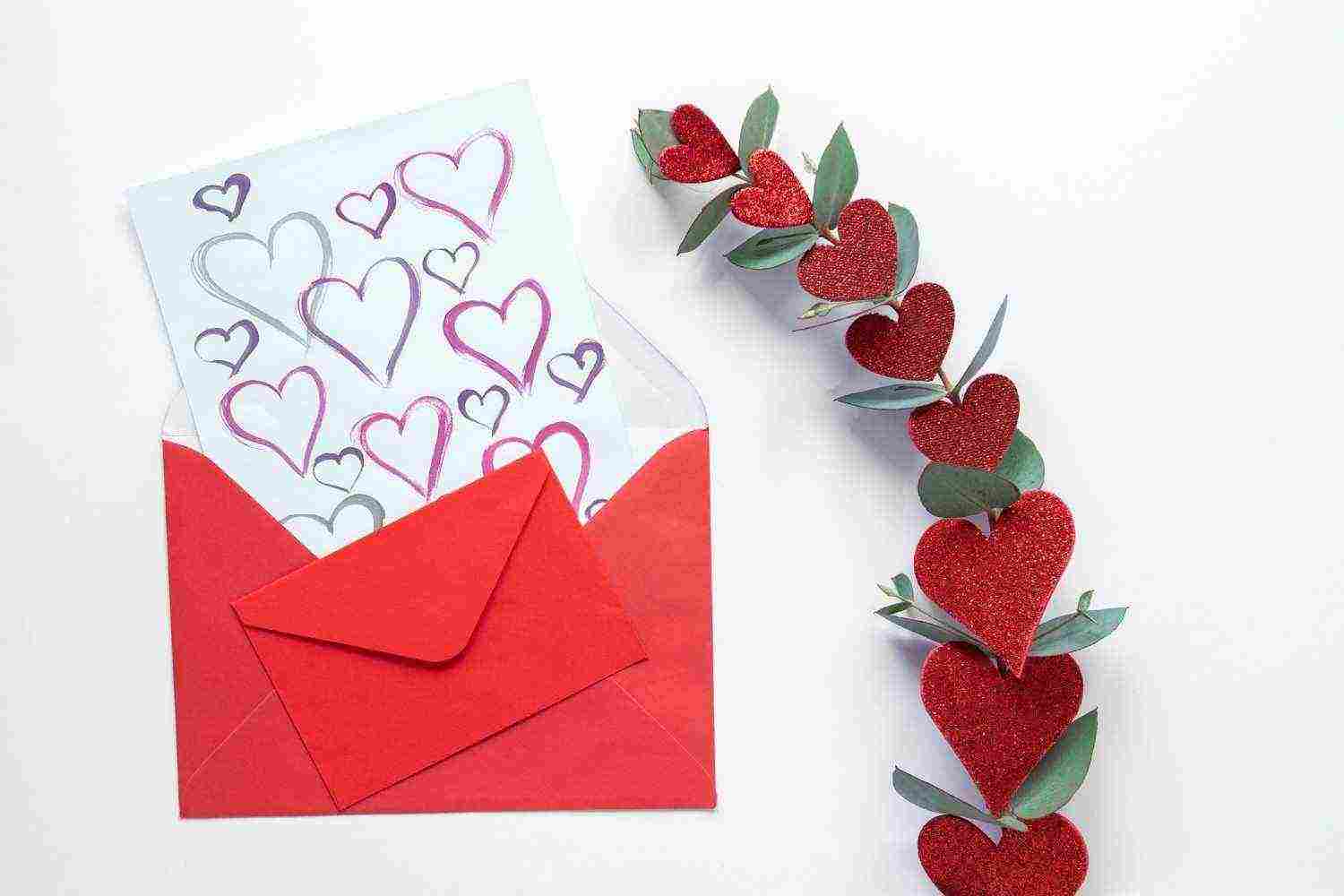 Valentine's day letters to her