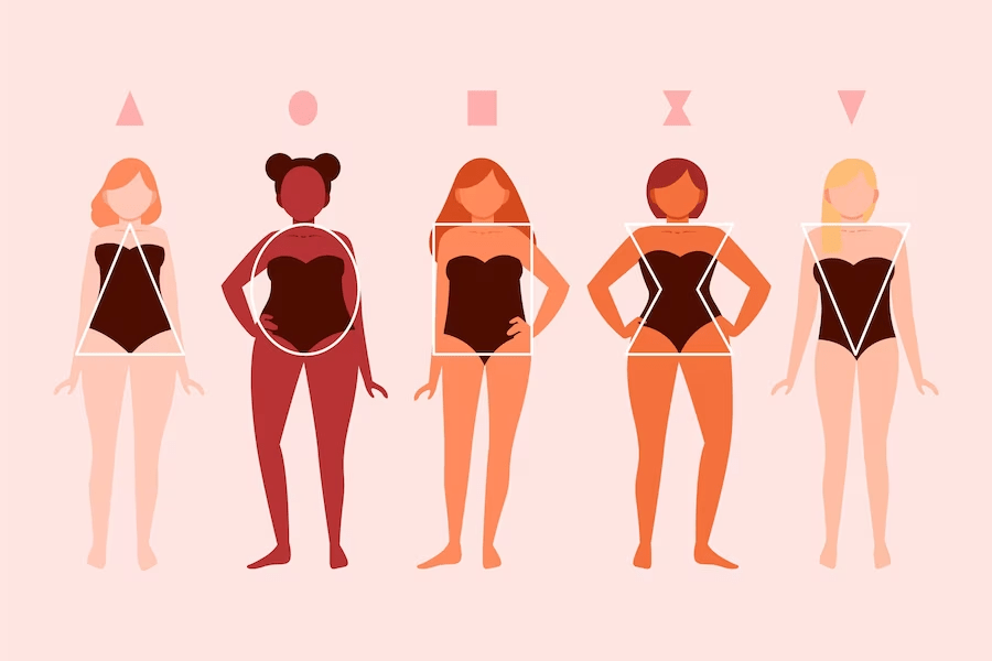 Different Body Types For Female