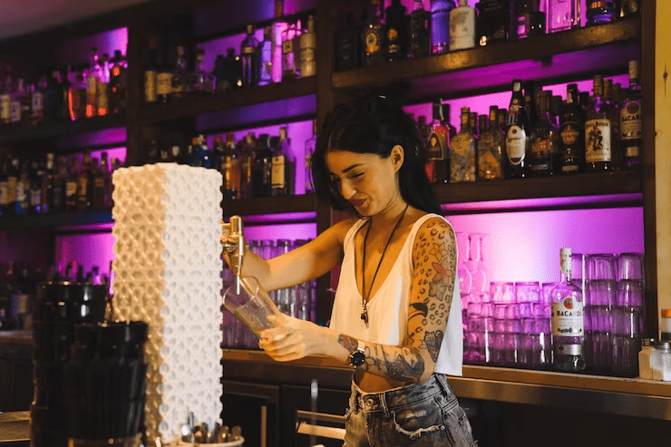 Female Bartender 